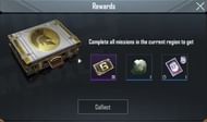 Reward for completing all missions of 'B' zone